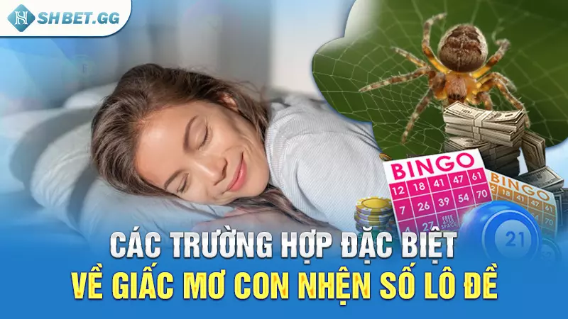 Các trường hợp đặc biệt về giấc mơ con nhện số lô đề