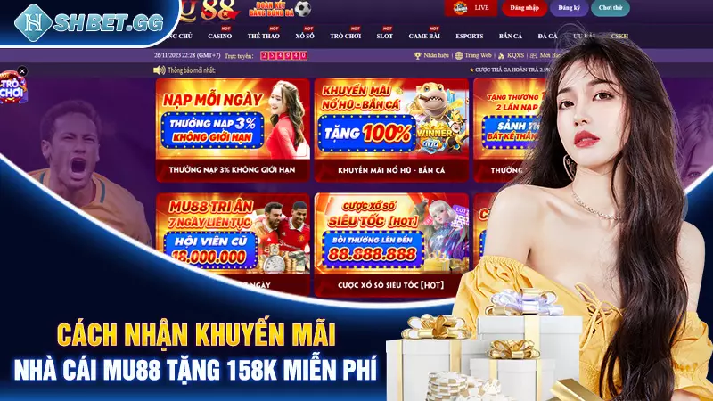 Cách nhận khuyến mãi nhà cái MU88 tặng 158k miễn phí